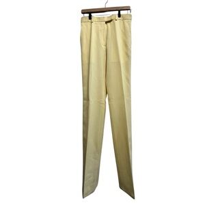 Calvin Klein 205W39 NYC Trousers Pale Yellow Size 2